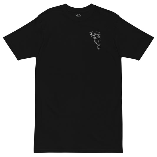 Embroidered Naruto Premium Tee (White)