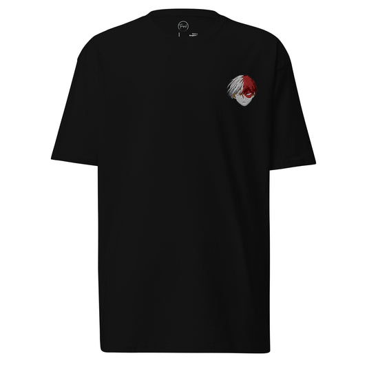 Embroidered Shoto Todoroki Premium Tee