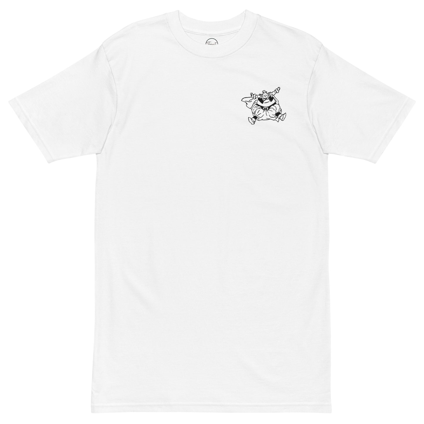 Embroidered Majin Buu Premium Tee (Black)